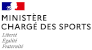 logo ministère chargé des sports