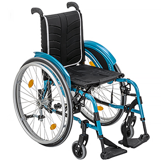 Image VPH Quickie Life T- Châssis Potences Fixes